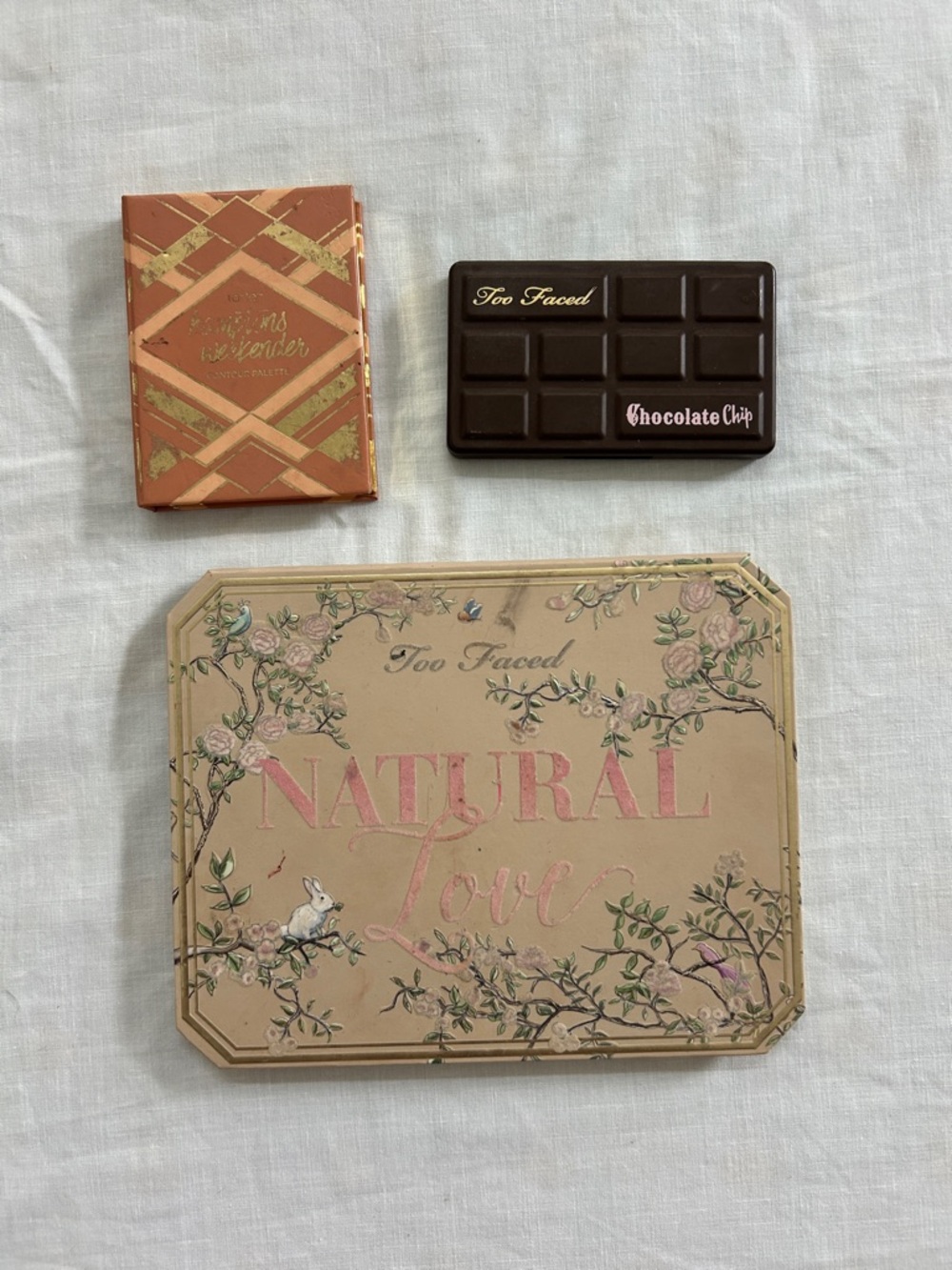 Too Faced Natural Love & Chocolate Chip Mini Eyeshadow Set